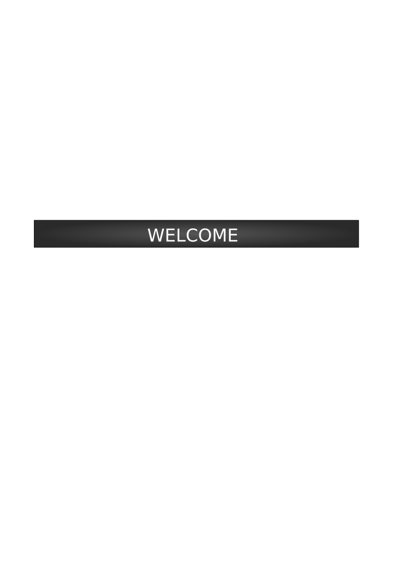 WelcomeBar