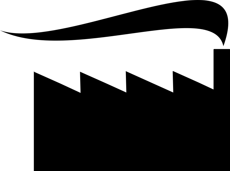 factory silhouette