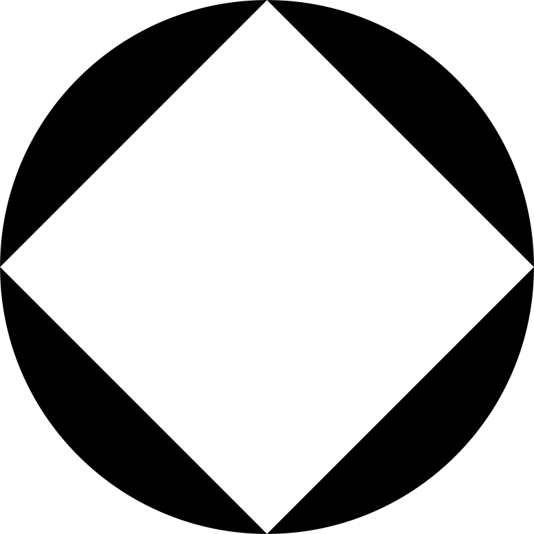 custom made circle and square