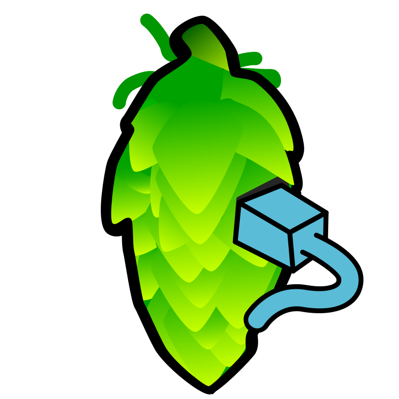 Hop Cone Color Illustration by Fatty Matty Brewing