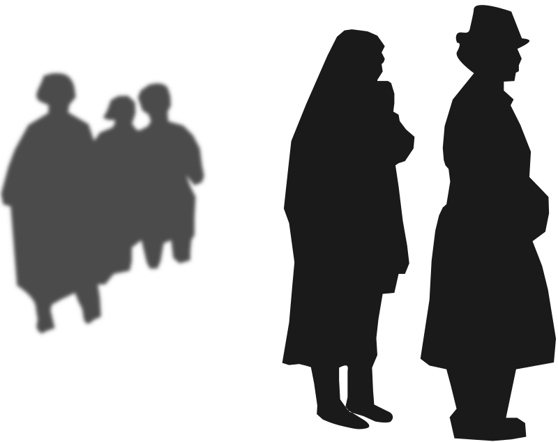 Persons at burial