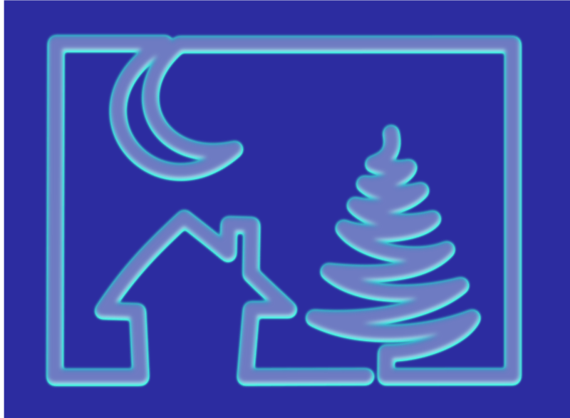 Christmas one-line picture 