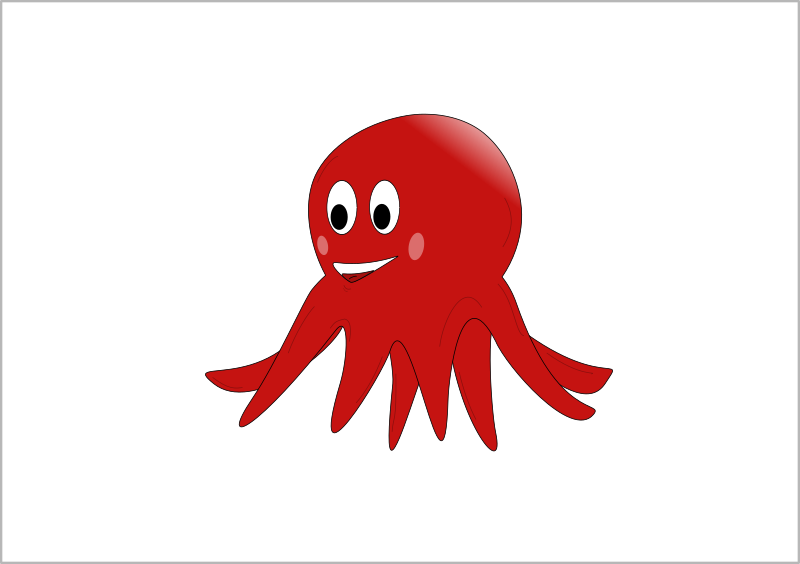 little red octopus