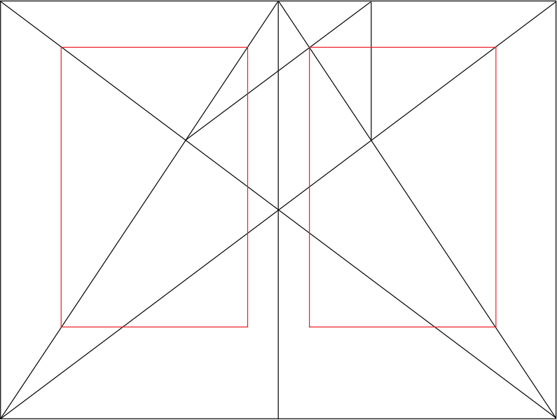 Van de Graaf canon in book design
