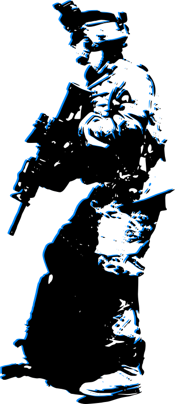 Soldier Stencil