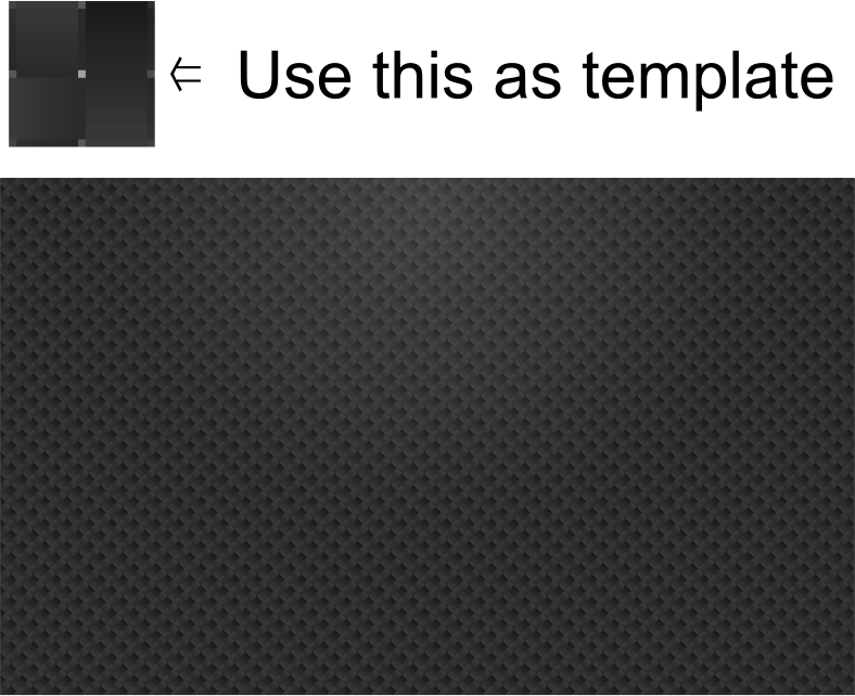 Carbon Look Template