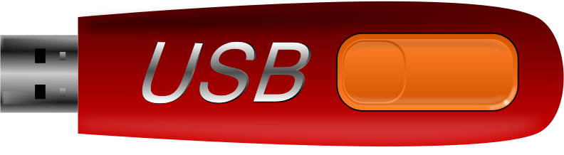 USB stick. Memoria portatil USB.