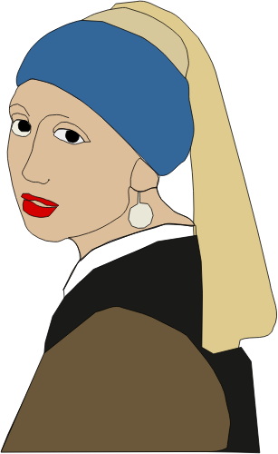 Woman with Pearl