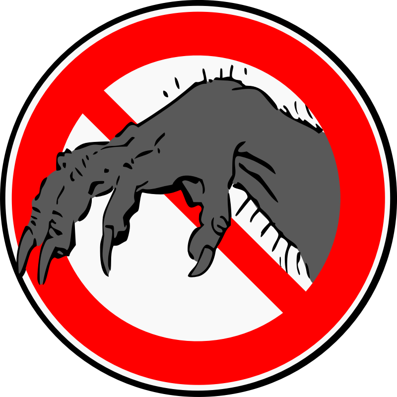 Don't touch