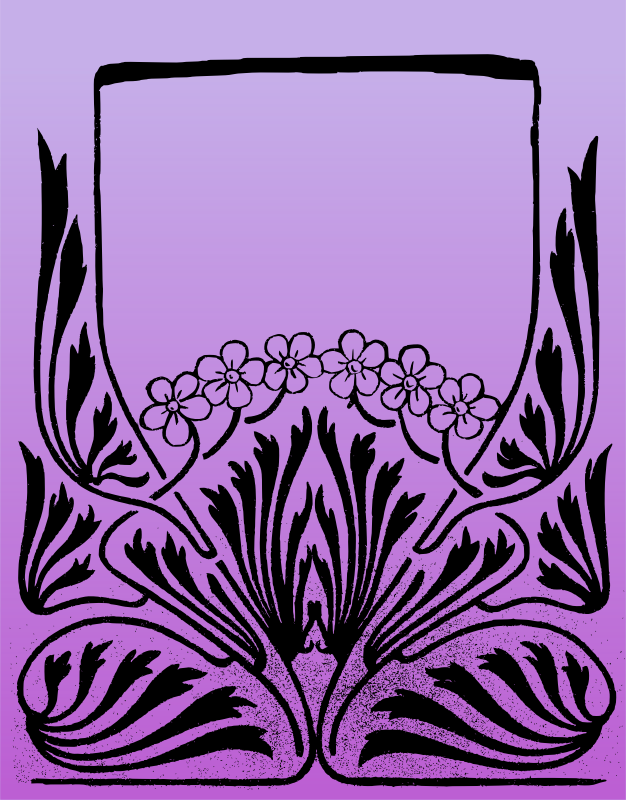 Six Flower Frame