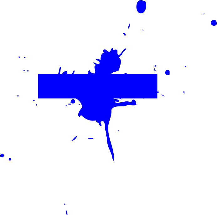 Blue tile splat
