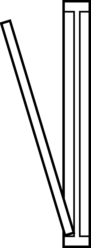 2D components - door (85cm)