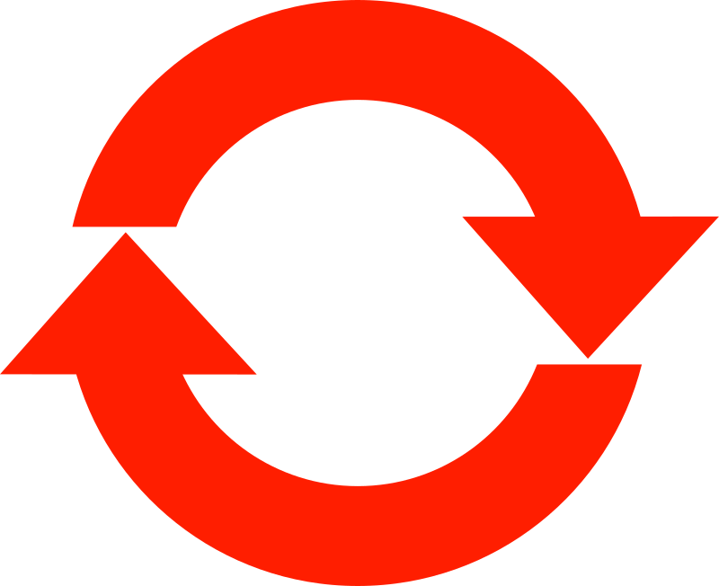 Refresh icon, simple