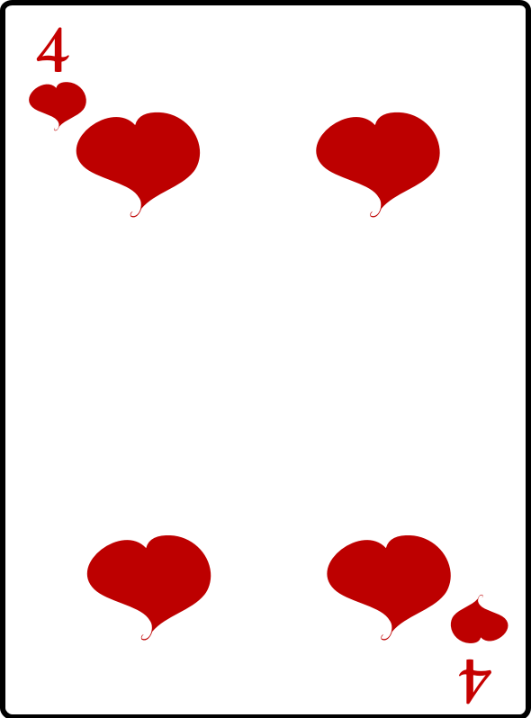 4 of Hearts