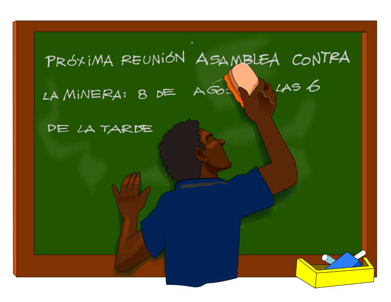 blackboard, eraser, SIC, men