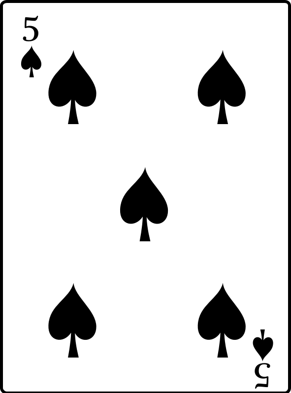 5 of Spades