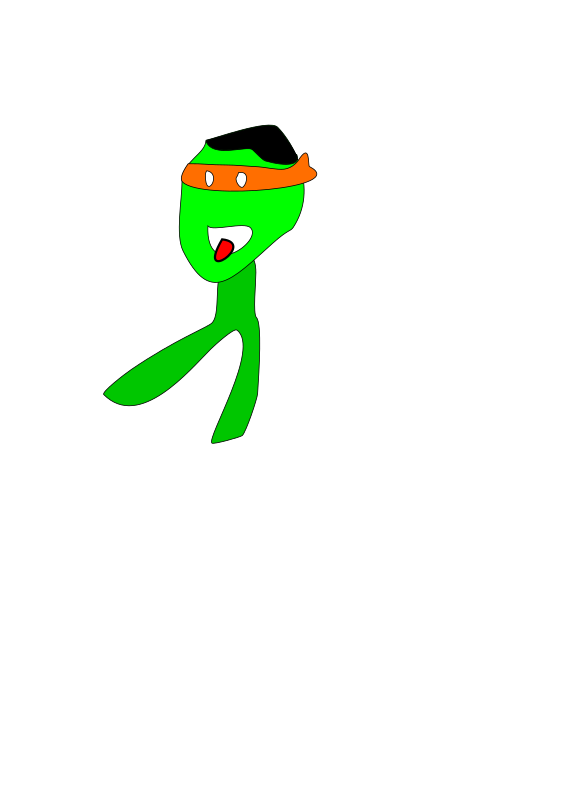 Funny Animated Dancing Character - Frame 3