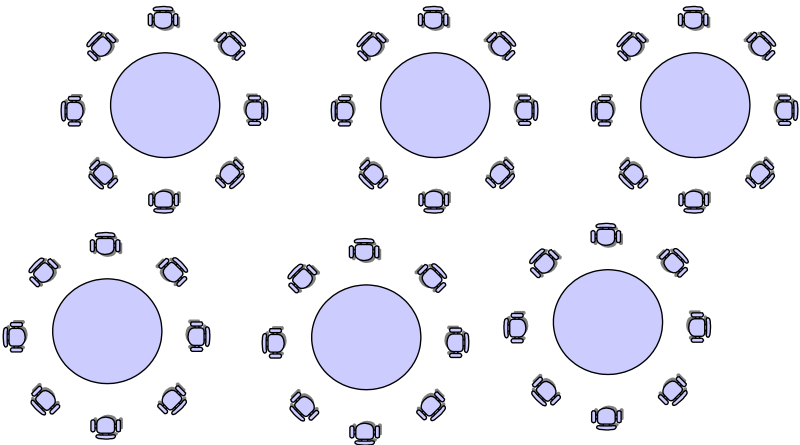 Classroom seat layouts