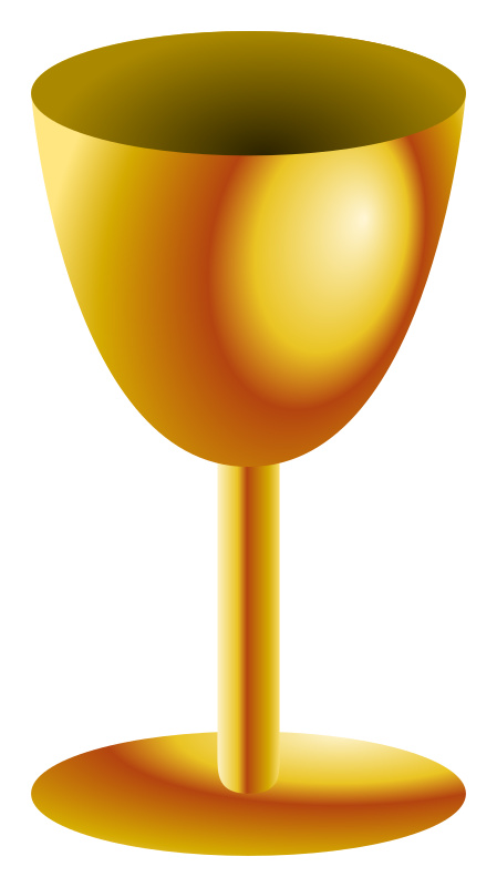 Golden trophy