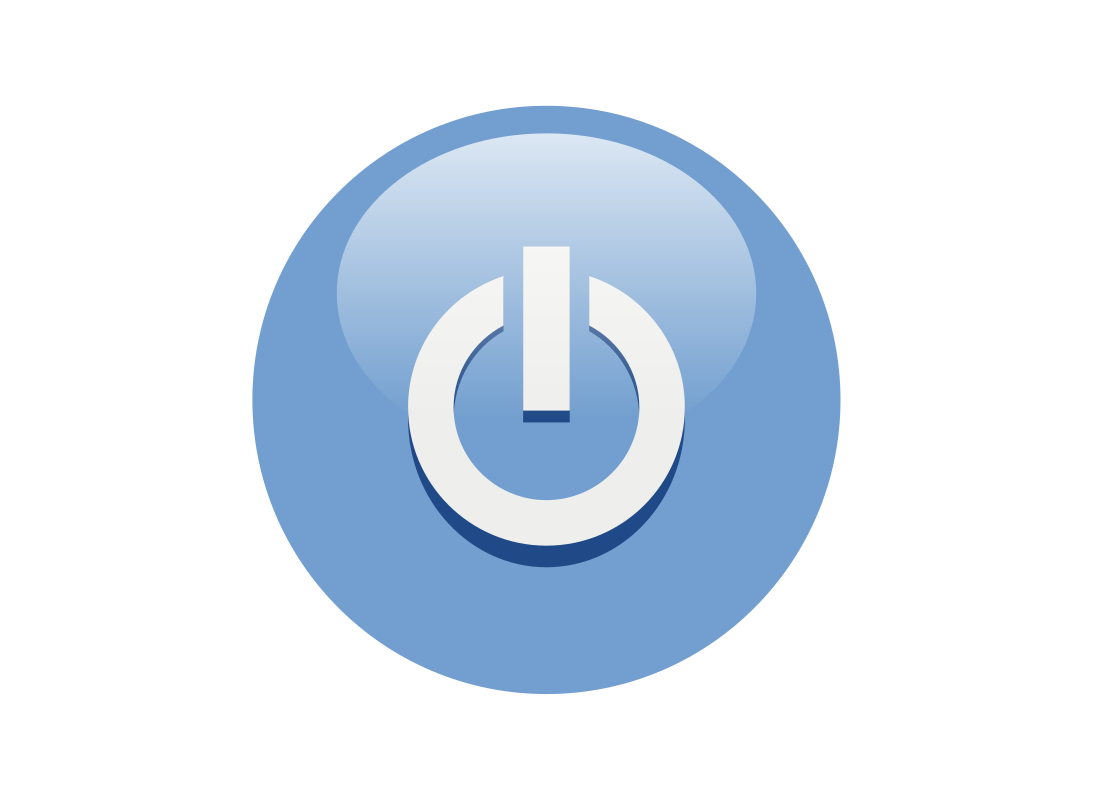 multicolor power buttons