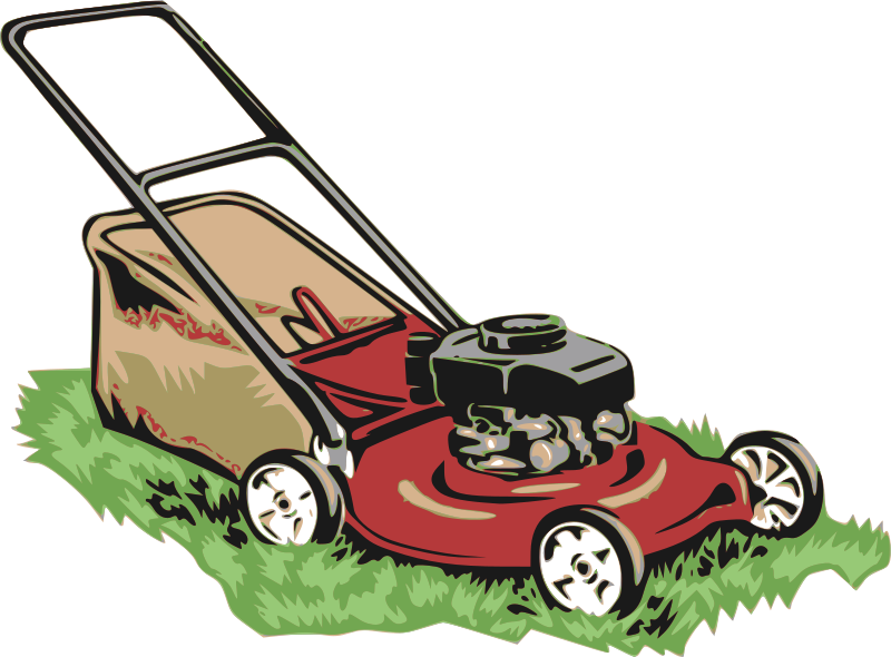 Red Lawnmower