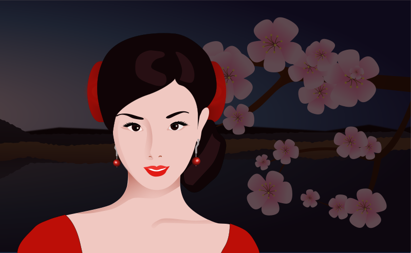 Asian woman