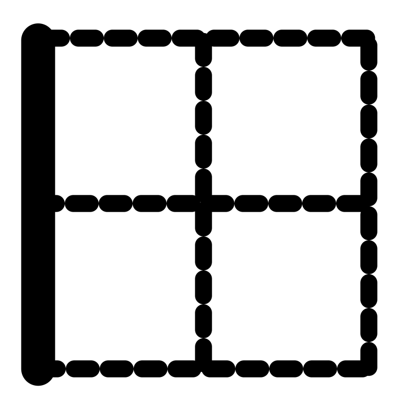 mono border left