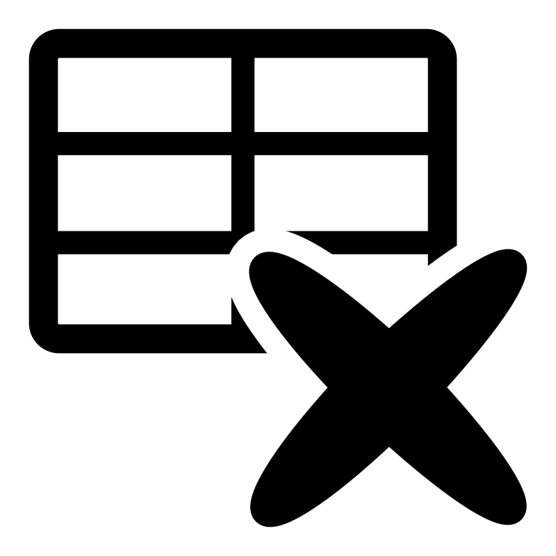 mono delete table