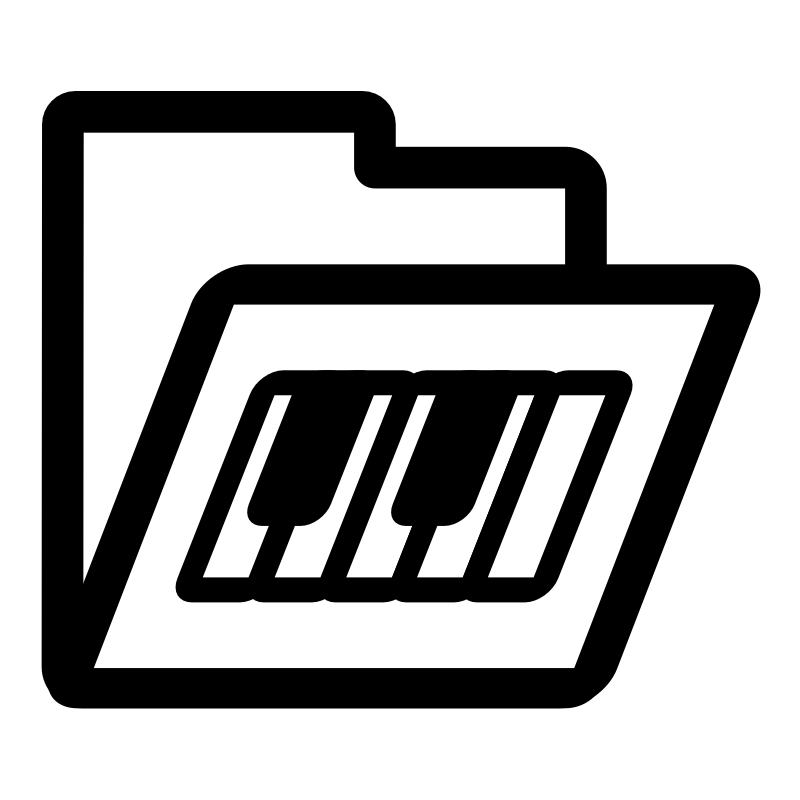 mono folder midi