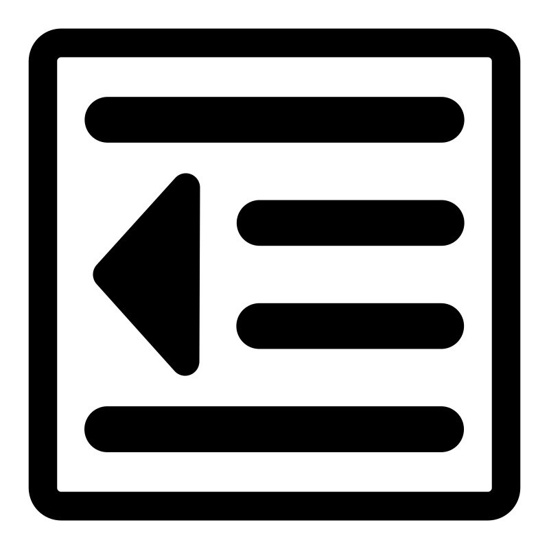 mono format decreaseindent