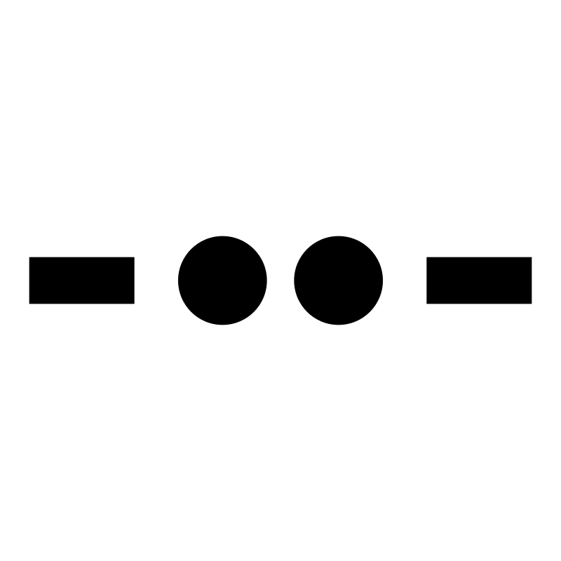 mono pen style dashdotdot