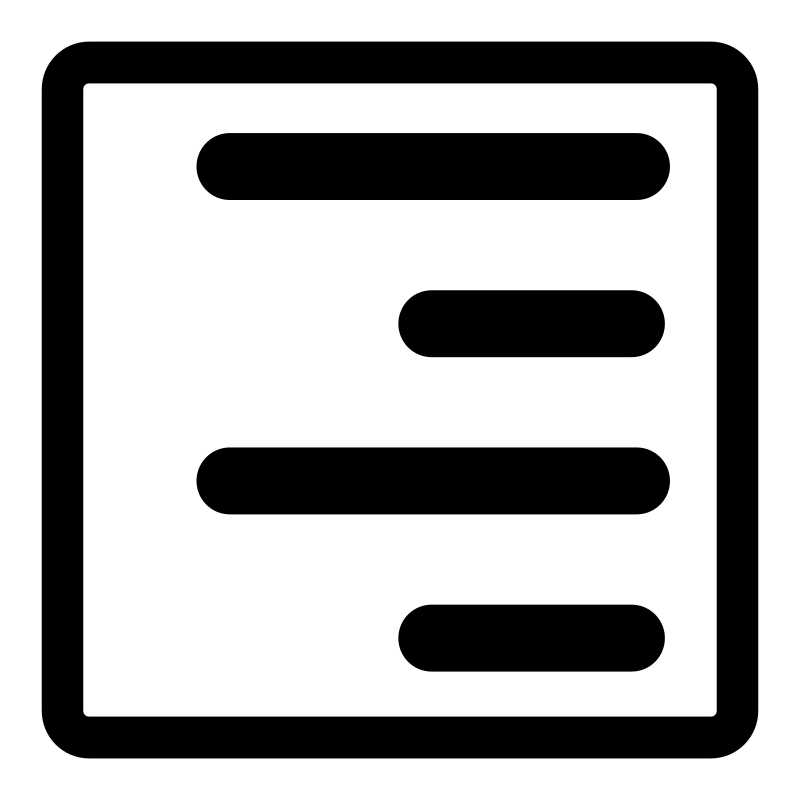 primary rightjust