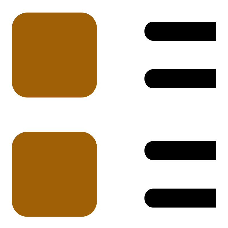 primary unsortedList