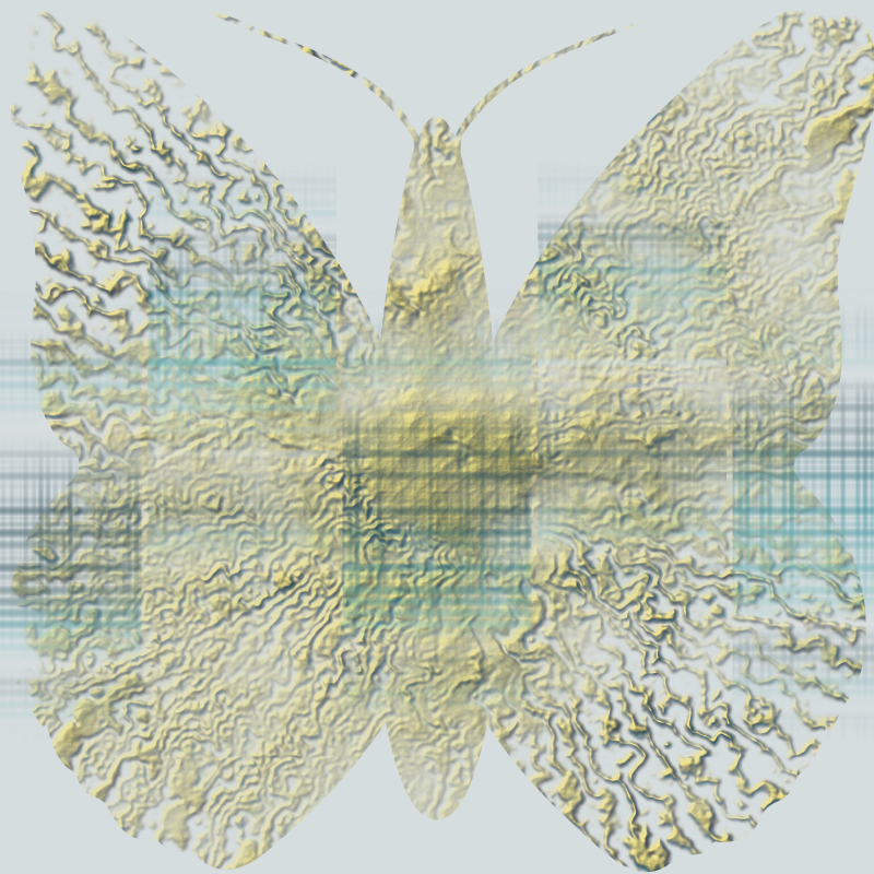 Gold butterfly