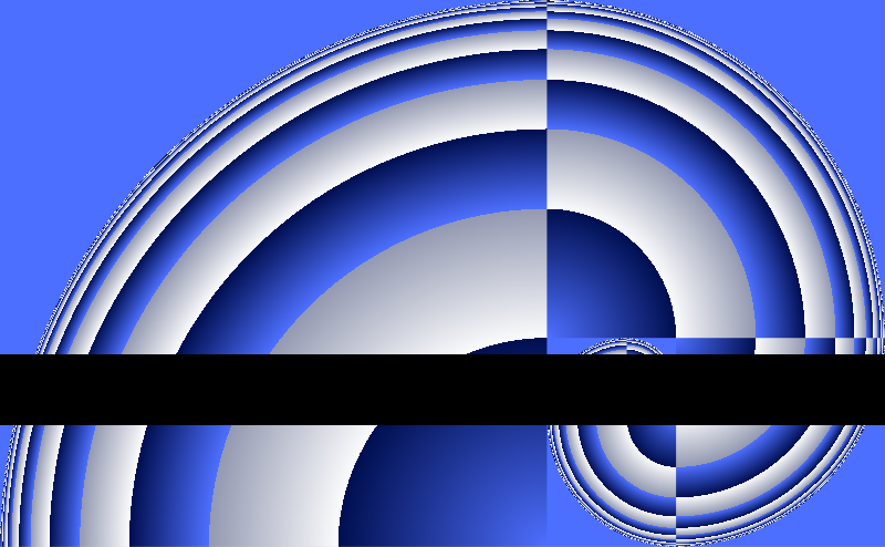 Fibonacci spiral