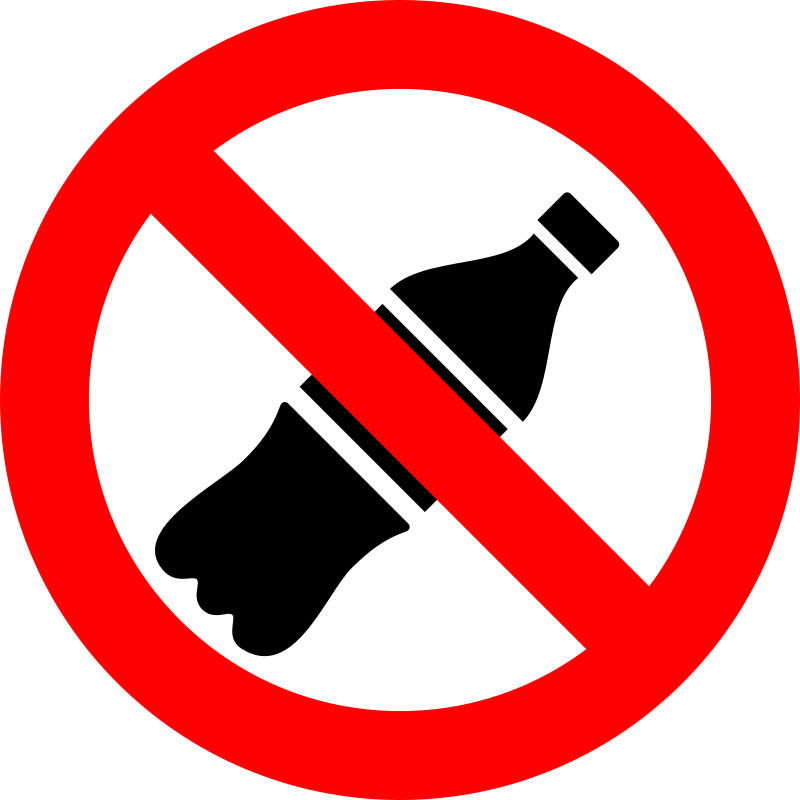 Do not drink sign