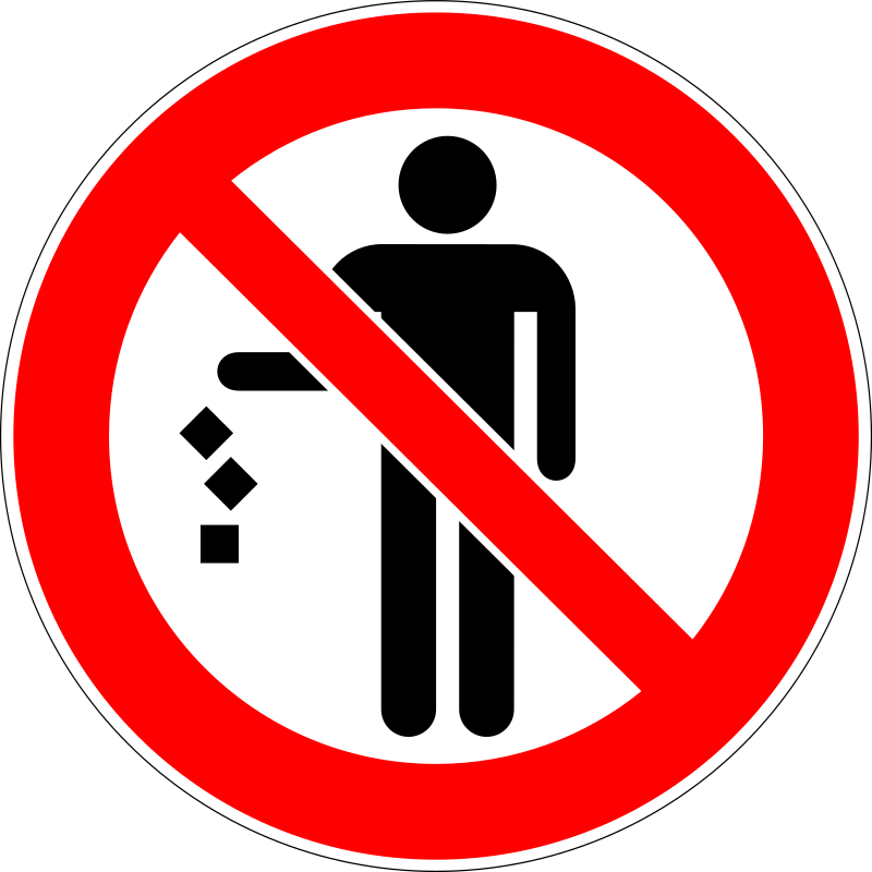 Do not litter