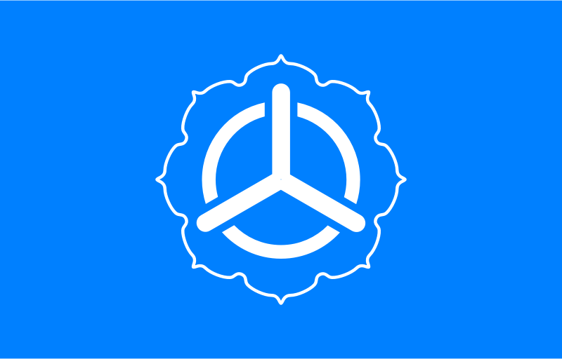 Flag of Sendai, Kagoshima