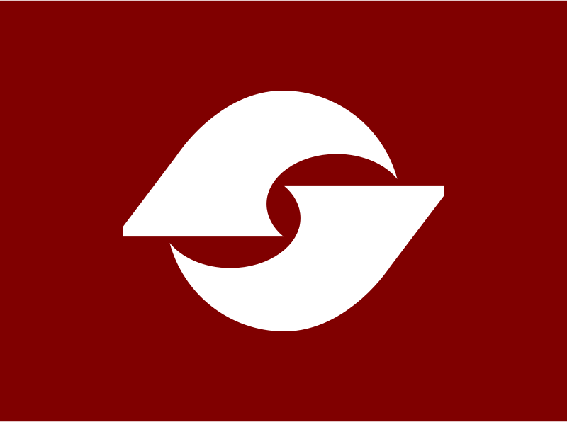 Flag of Idagawa, Akita
