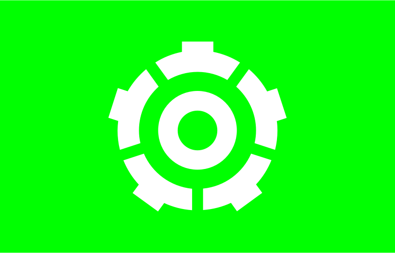 Flag of Gojome, Akita