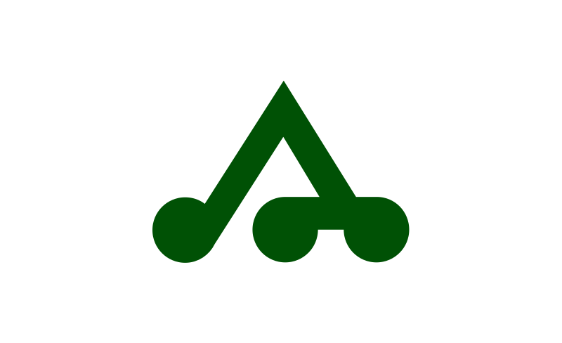 Flag of Kazamaura, Aomori