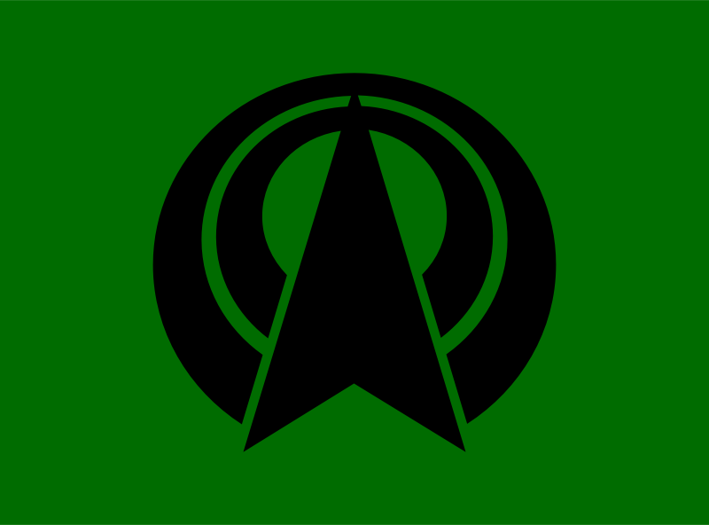 Flag of Amatsukominato, Chiba