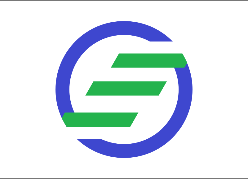 Flag of Miyoshi, Chiba