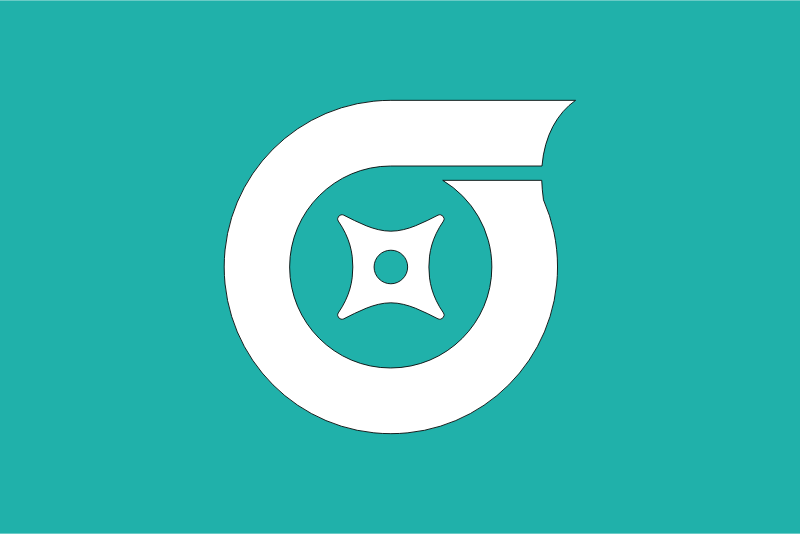 Flag of Shiroi, Chiba