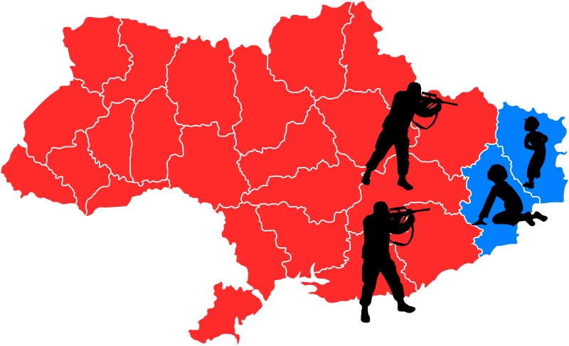 Ukrainian Army shoots Ukrainian Separatists