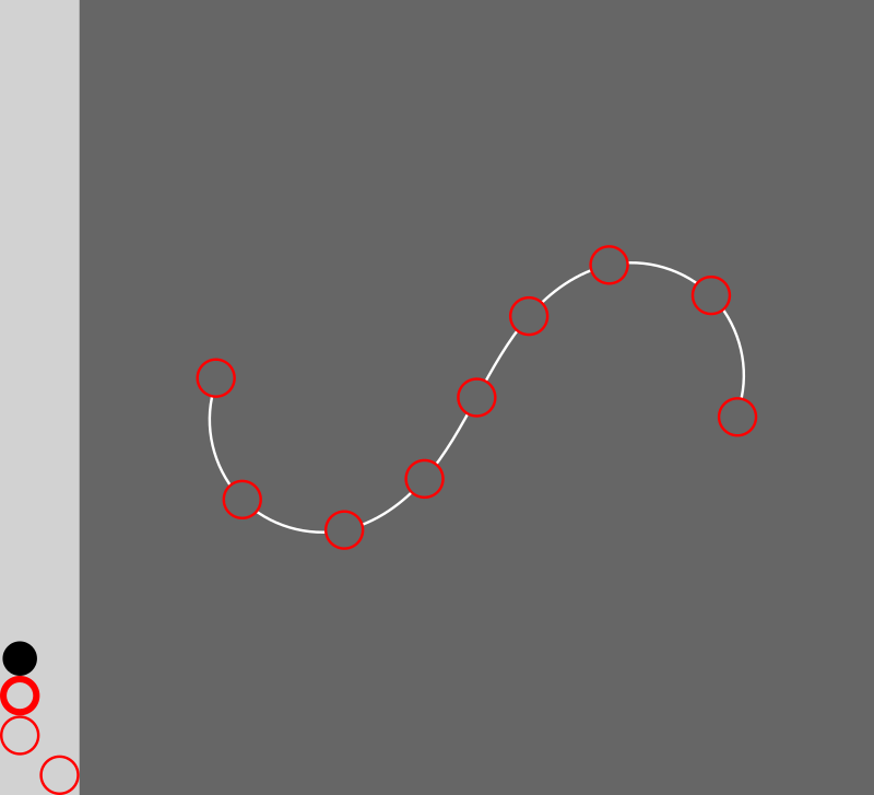 custom hollow marker concept