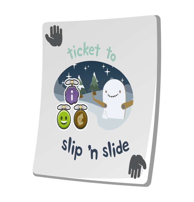 Misc Paradise Ticket Slip N Slide