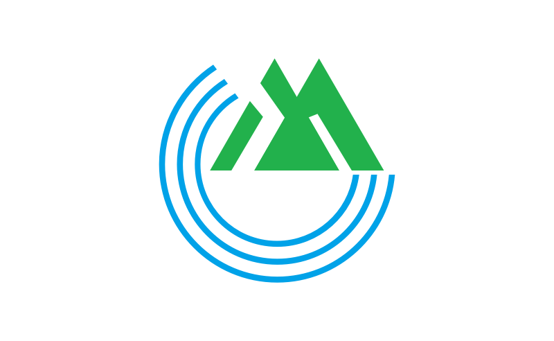 Flag of Kamiyahagi, Gifu