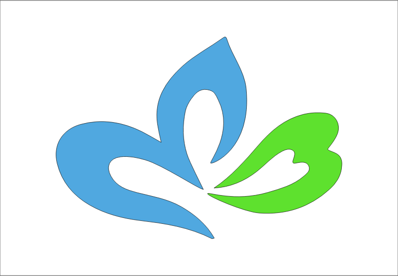 Flag of Yamagata, Gifu