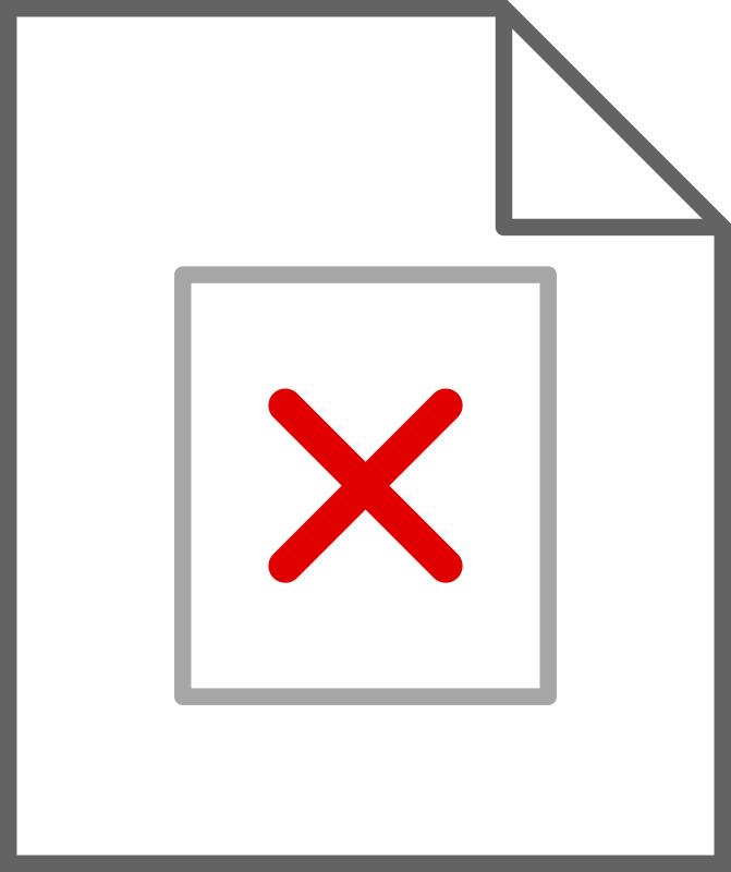 Simple Image Not Found Icons